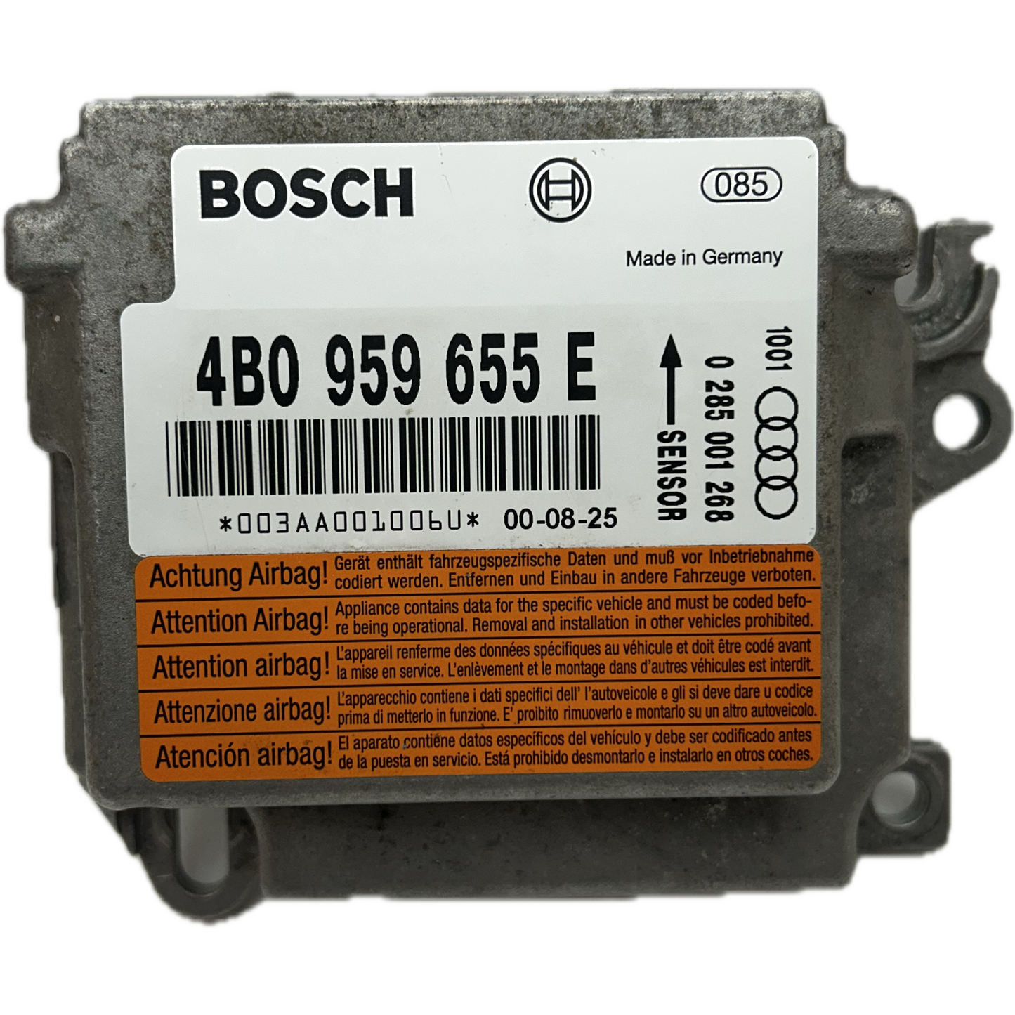 Audi RS6 C5 Airbag-Steuergerät Reparatur