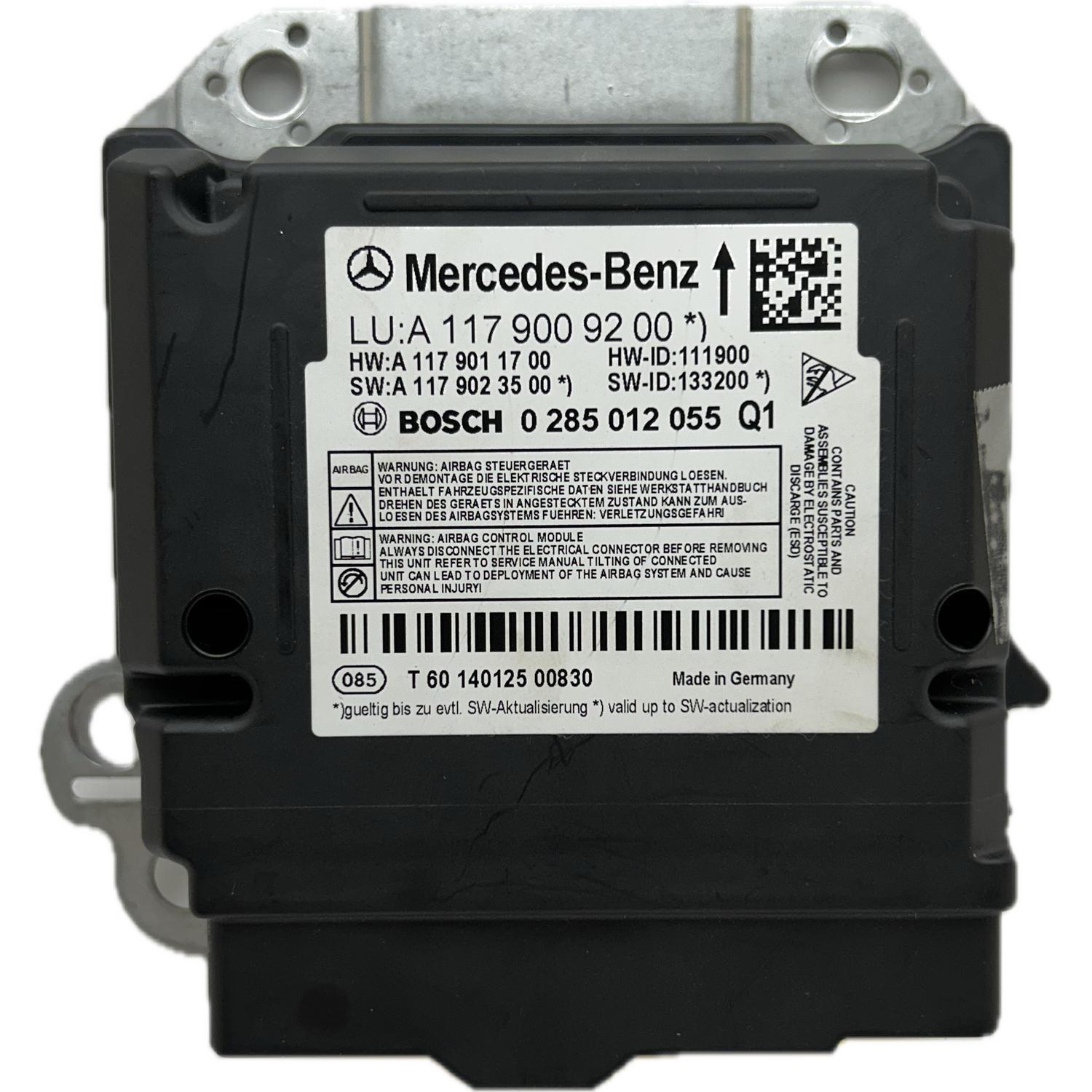 Mercedes-Benz CLA C117 Airbag-Steuergerät Reparatur