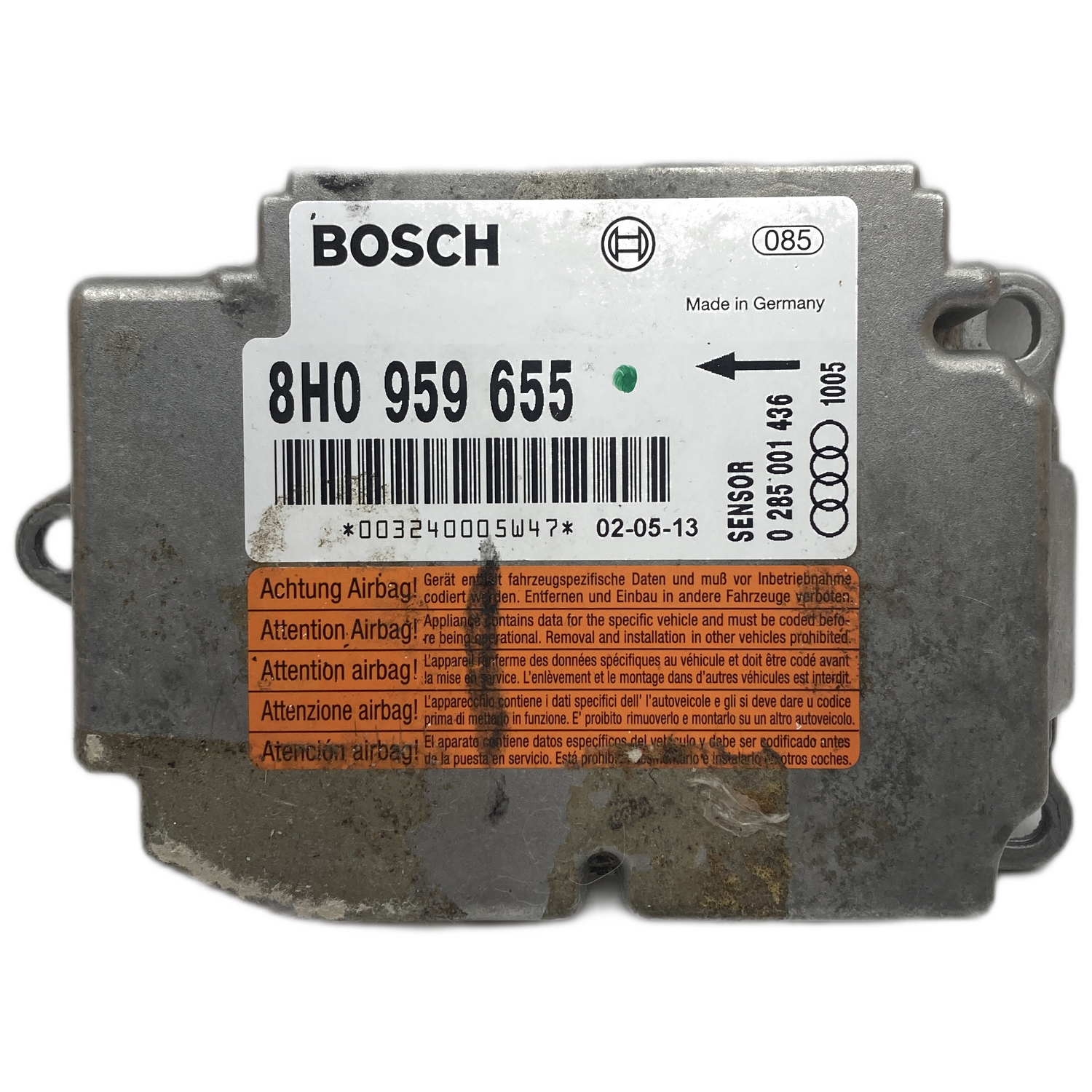 Audi A4 B6 Cabriolet (8H) Airbag-Steuergerät Reparatur