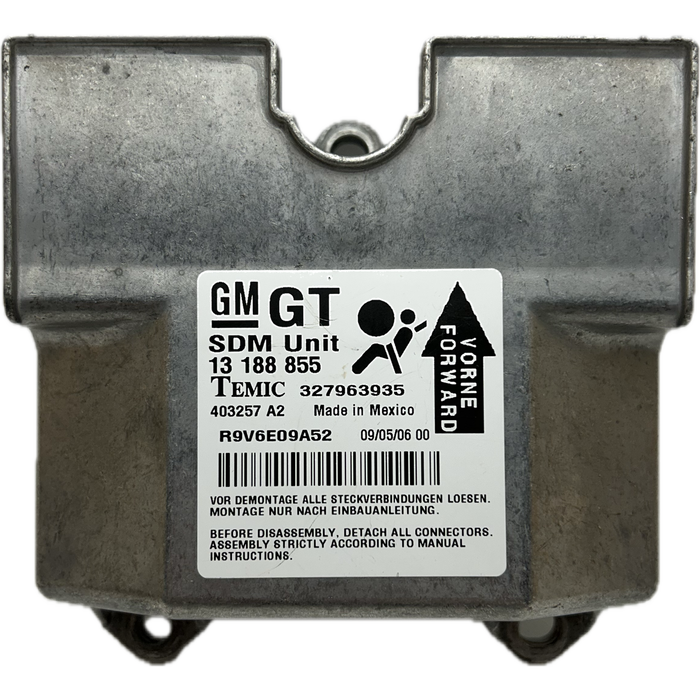 Opel Astra H Airbag-Steuergerät Reparatur