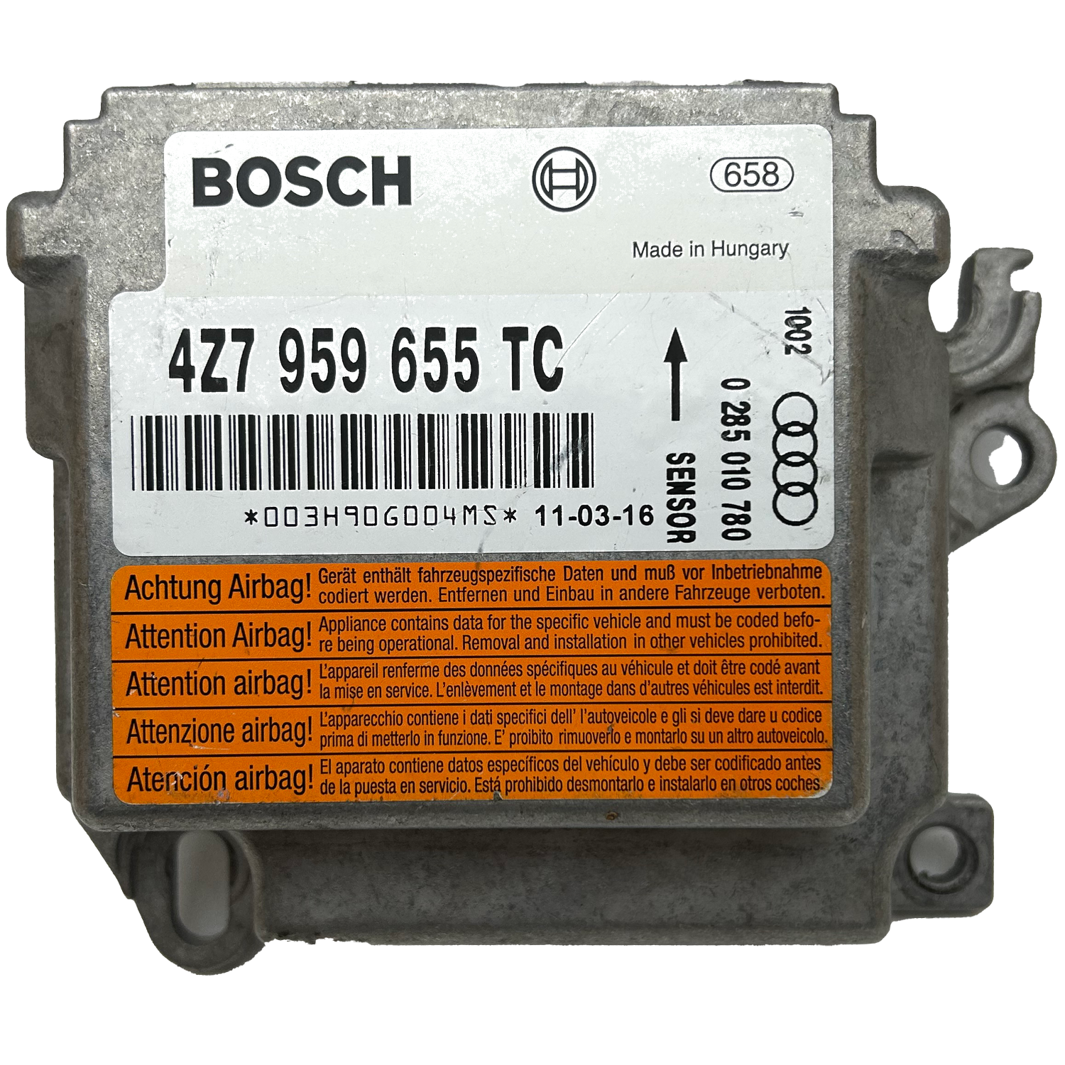 Audi A6 4G C7 Airbag-Steuergerät Reparatur