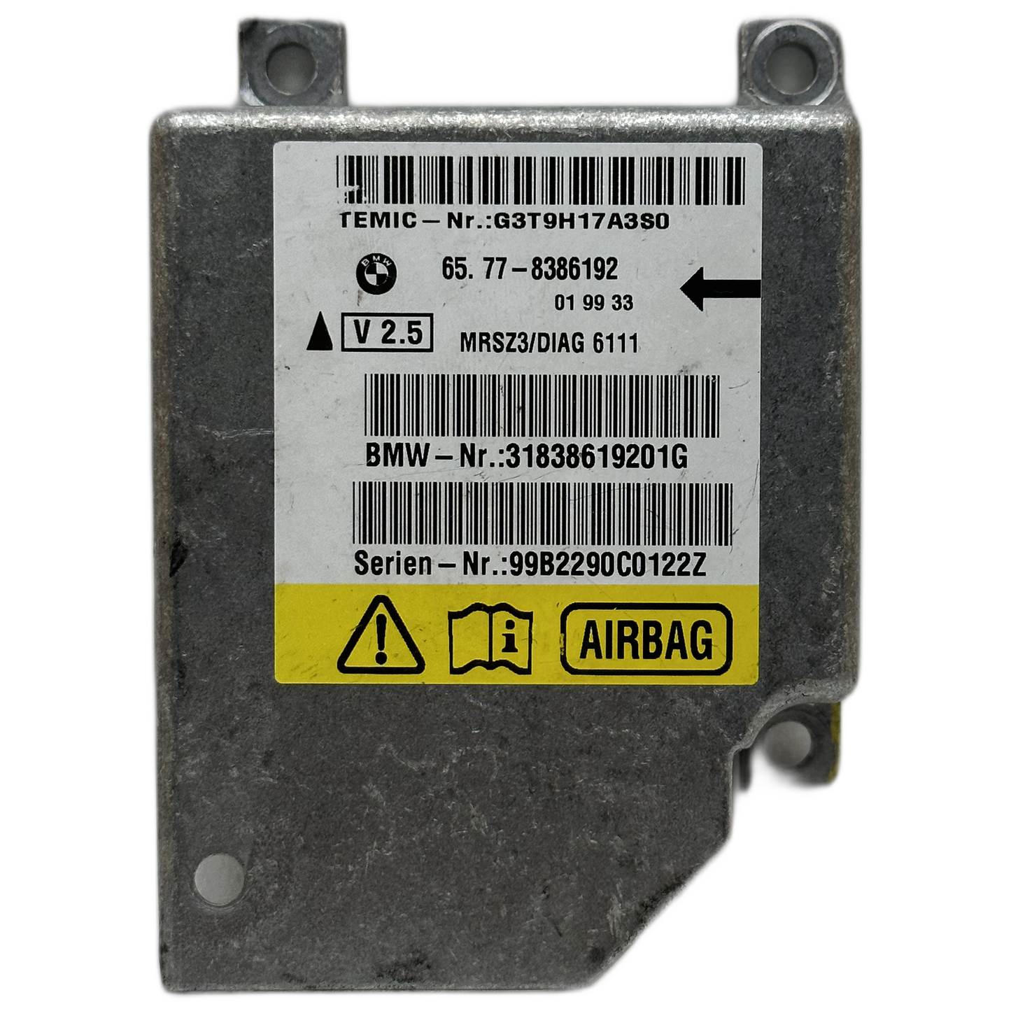 BMW Z3 E36/7 Roadster Airbag-Steuergerät Reparatur