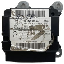 Citroën C5 Aircross I Airbag-Steuergerät Reparatur