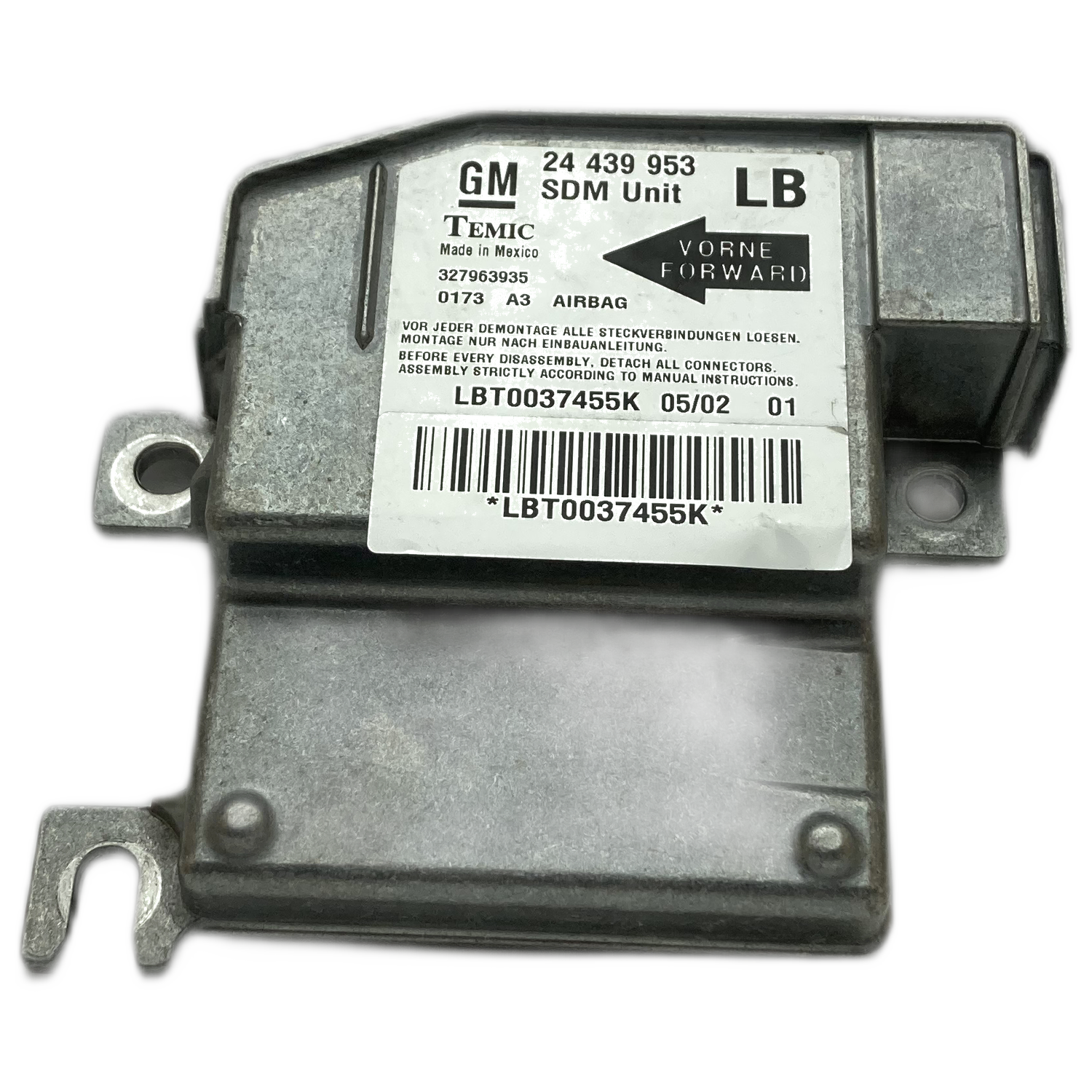 Opel Corsa C Airbag-Steuergerät Reparatur