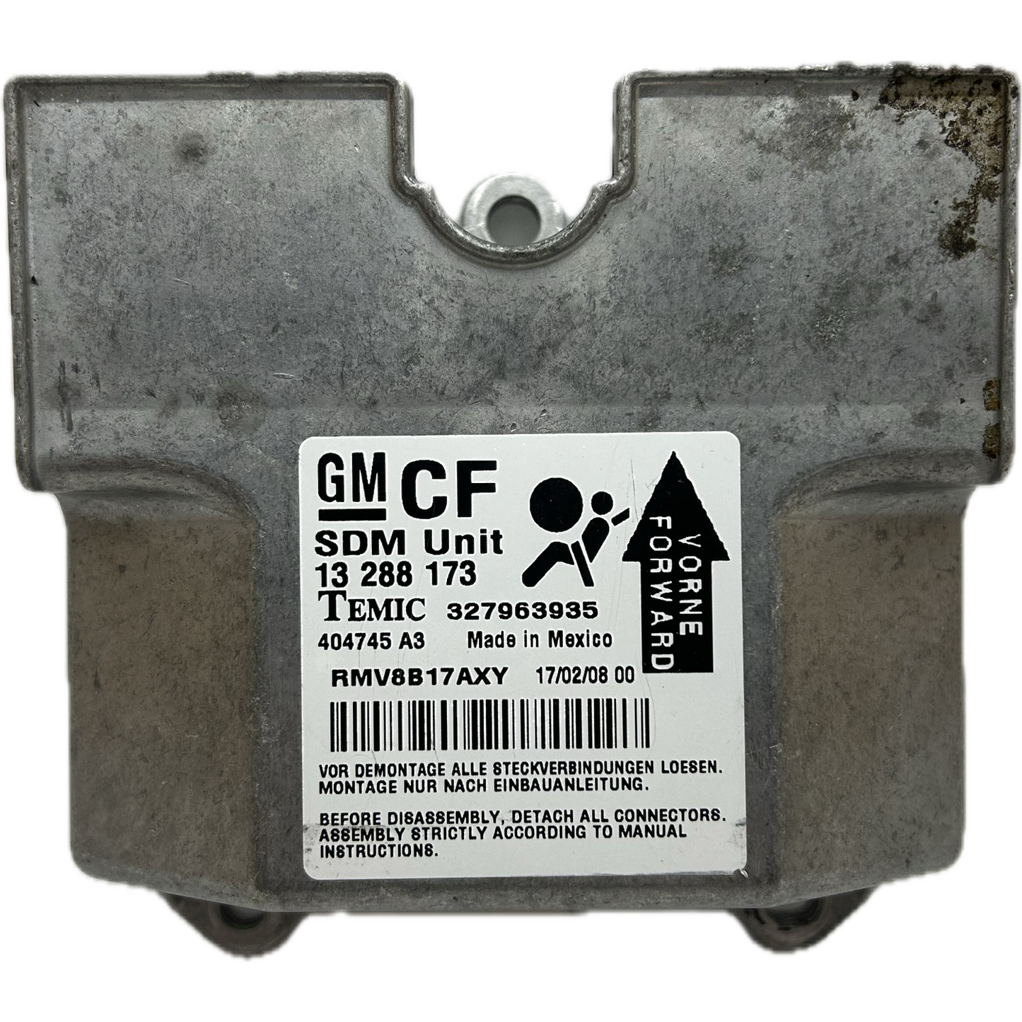 Opel Zafira B Airbag-Steuergerät Reparatur