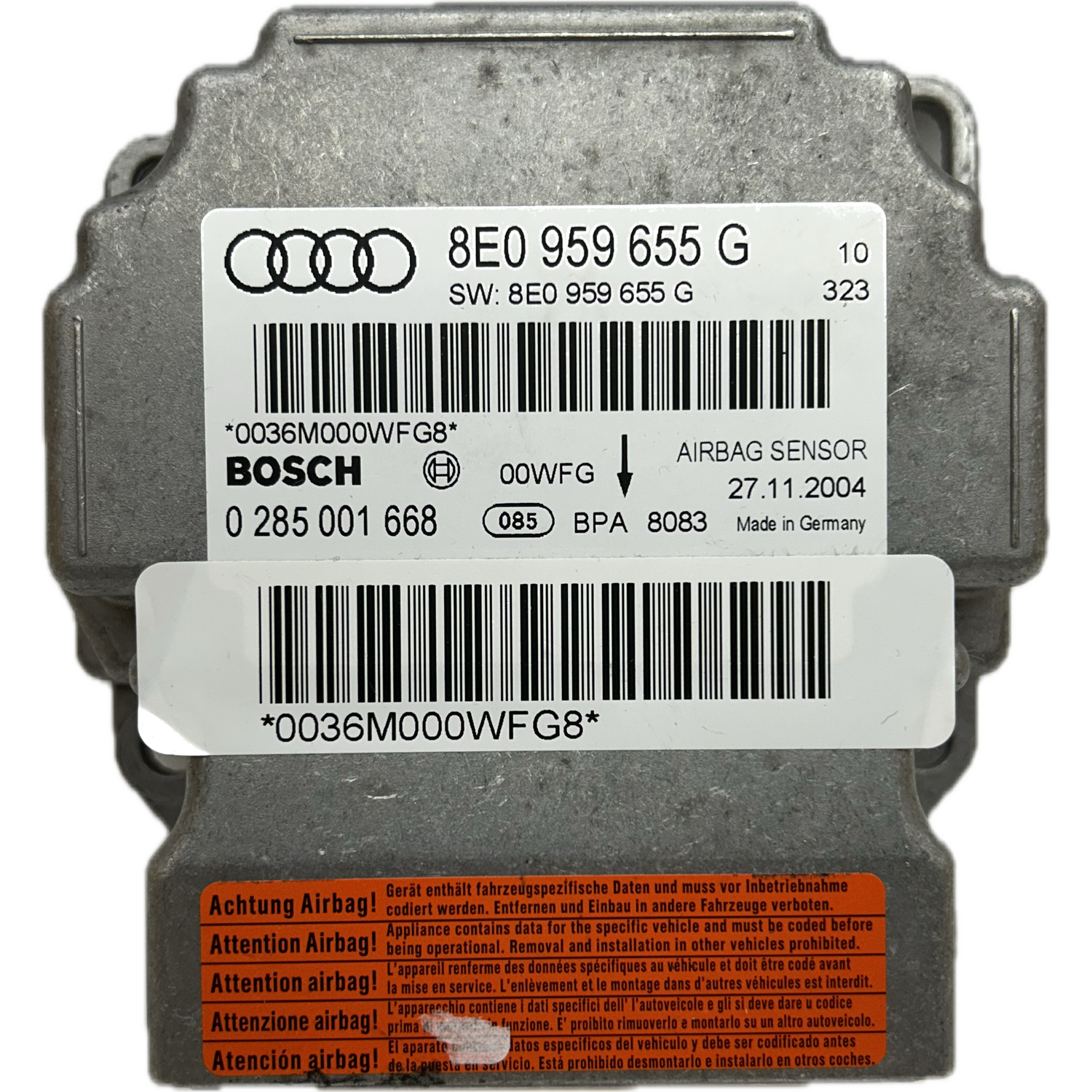 Audi A4 B7 Airbag-Steuergerät Reparatur