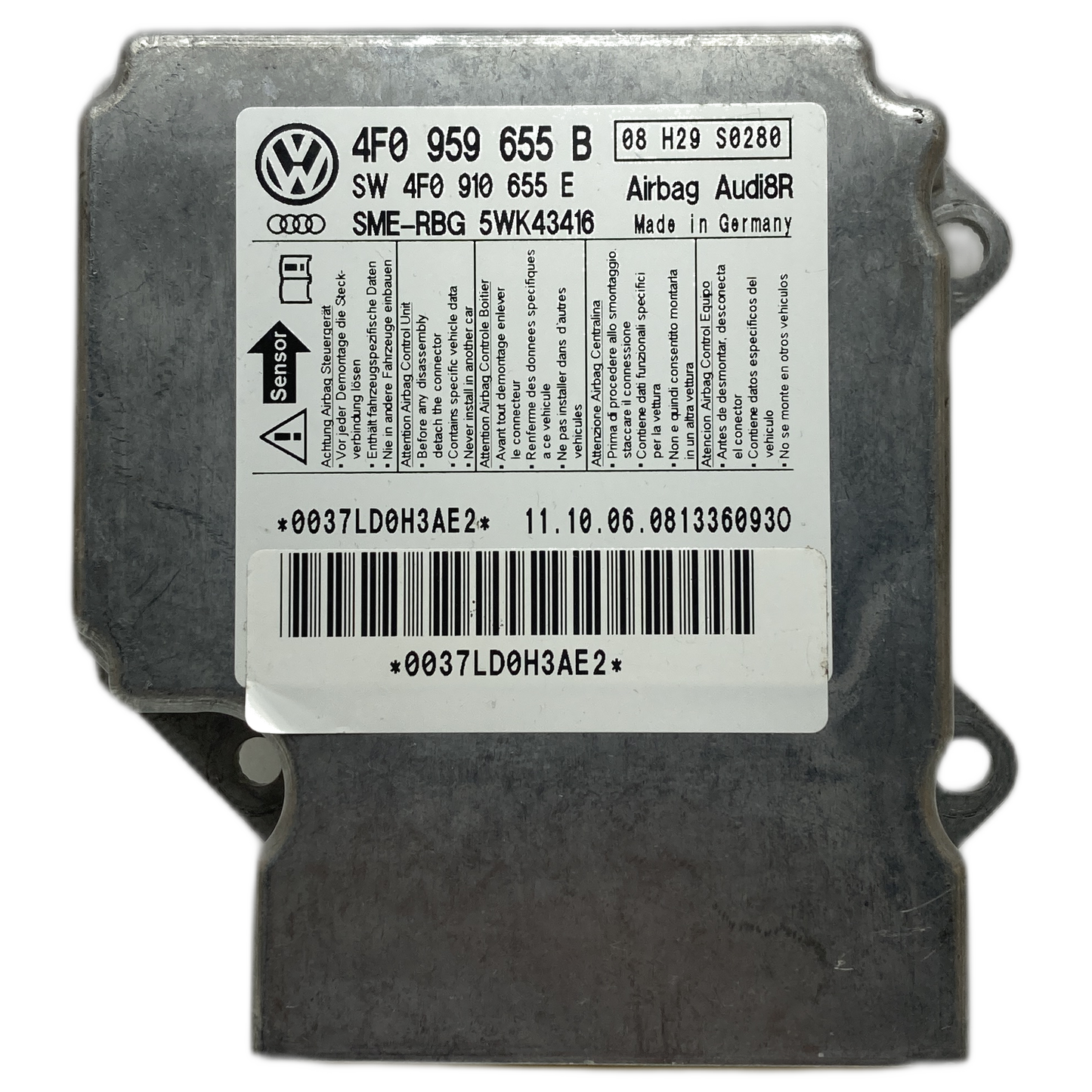 Audi A6 4F Avant Airbag-Steuergerät Reparatur